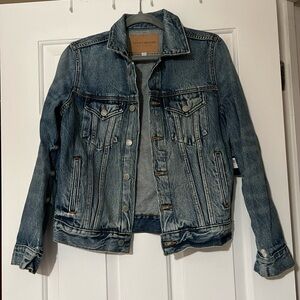 Lucky Brand Graphic Denim Jacket